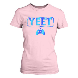 Funny Yeet Gamer T Shirt For Women Video Game Gaming Saying Quote Slang TS10 Light Pink Print Your Wear