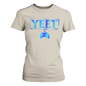 Funny Yeet Gamer T Shirt For Women Video Game Gaming Saying Quote Slang TS10 Sand Print Your Wear