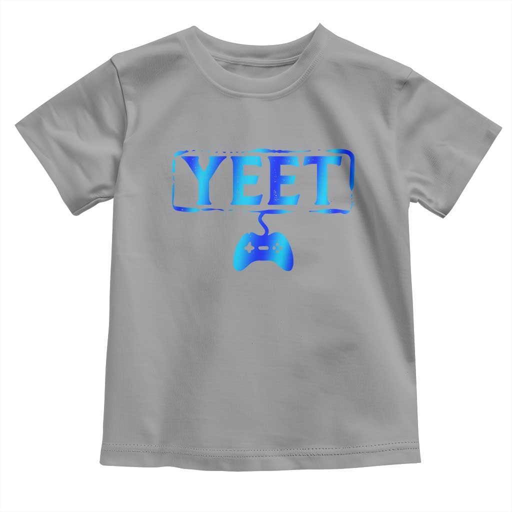 Funny Yeet Gamer Toddler T Shirt Video Game Gaming Saying Quote Slang TS10 Sport Gray Print Your Wear