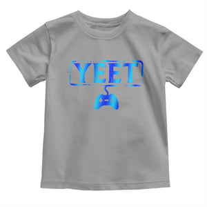Funny Yeet Gamer Toddler T Shirt Video Game Gaming Saying Quote Slang TS10 Sport Gray Print Your Wear