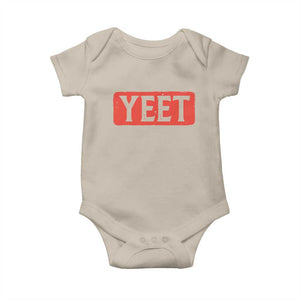 Funny Yeet Baby Onesie Saying Quote Slang Meme TS10 Sand Print Your Wear