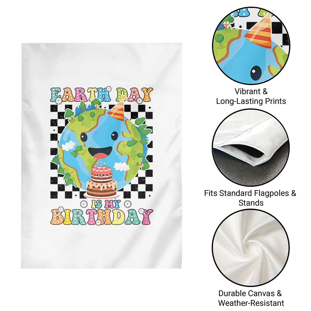 Earth Day Birthday Garden Flag Its My Birthday April 22 TS10 Print Your Wear