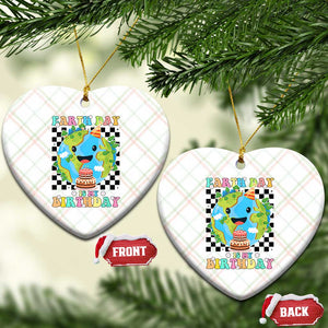 Earth Day Birthday Ceramic Ornament Its My Birthday April 22 TS10 Print Your Wear