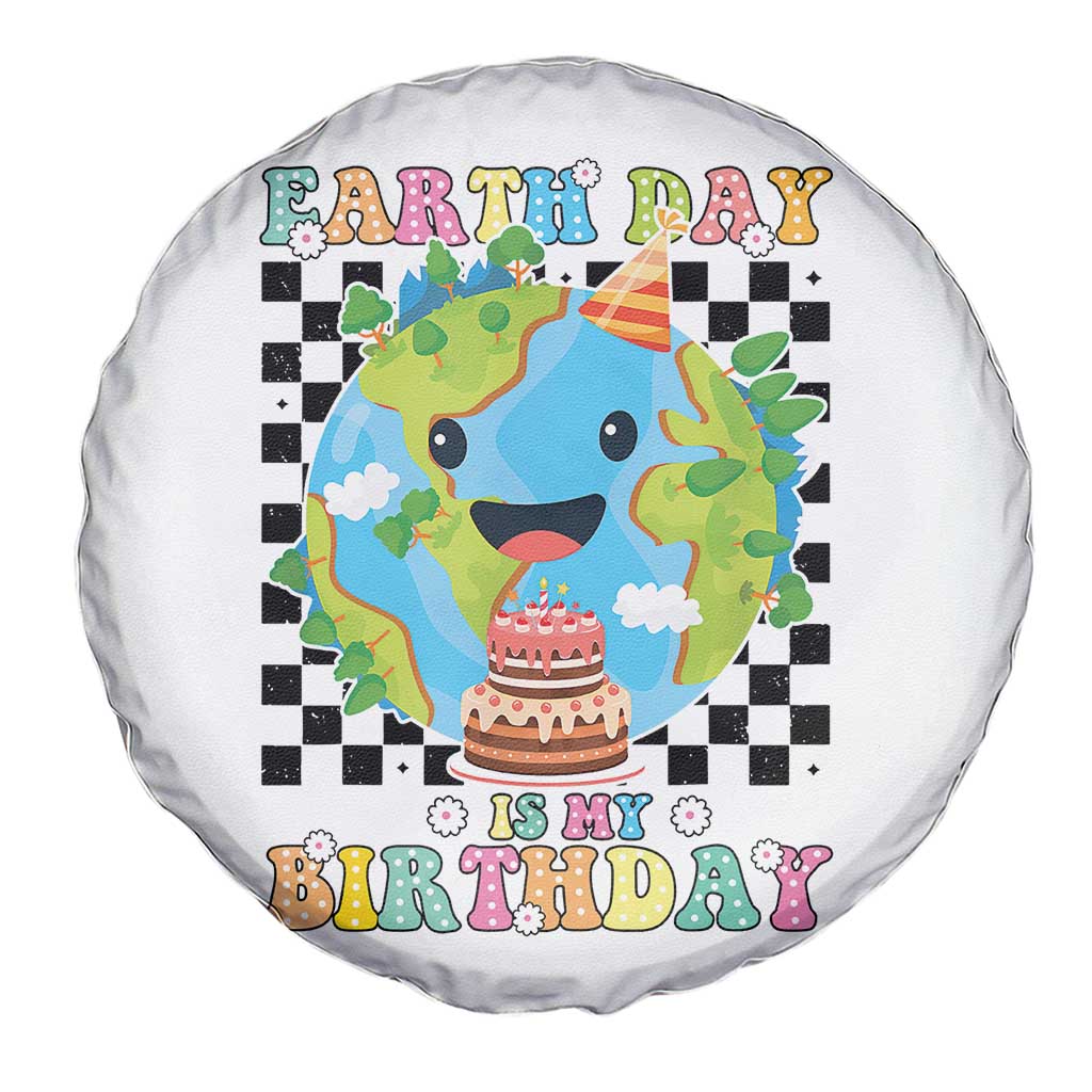Earth Day Birthday Spare Tire Cover Its My Birthday April 22 TS10 Print Your Wear