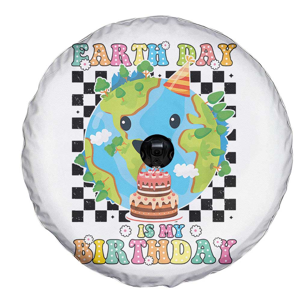 Earth Day Birthday Spare Tire Cover Its My Birthday April 22 TS10 Print Your Wear