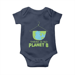 Earth Day Baby Onesie There Is No Planet B Save the Planet TS10 Navy Print Your Wear