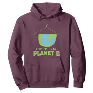 Earth Day Hoodie There Is No Planet B Save the Planet TS10 Maroon Print Your Wear