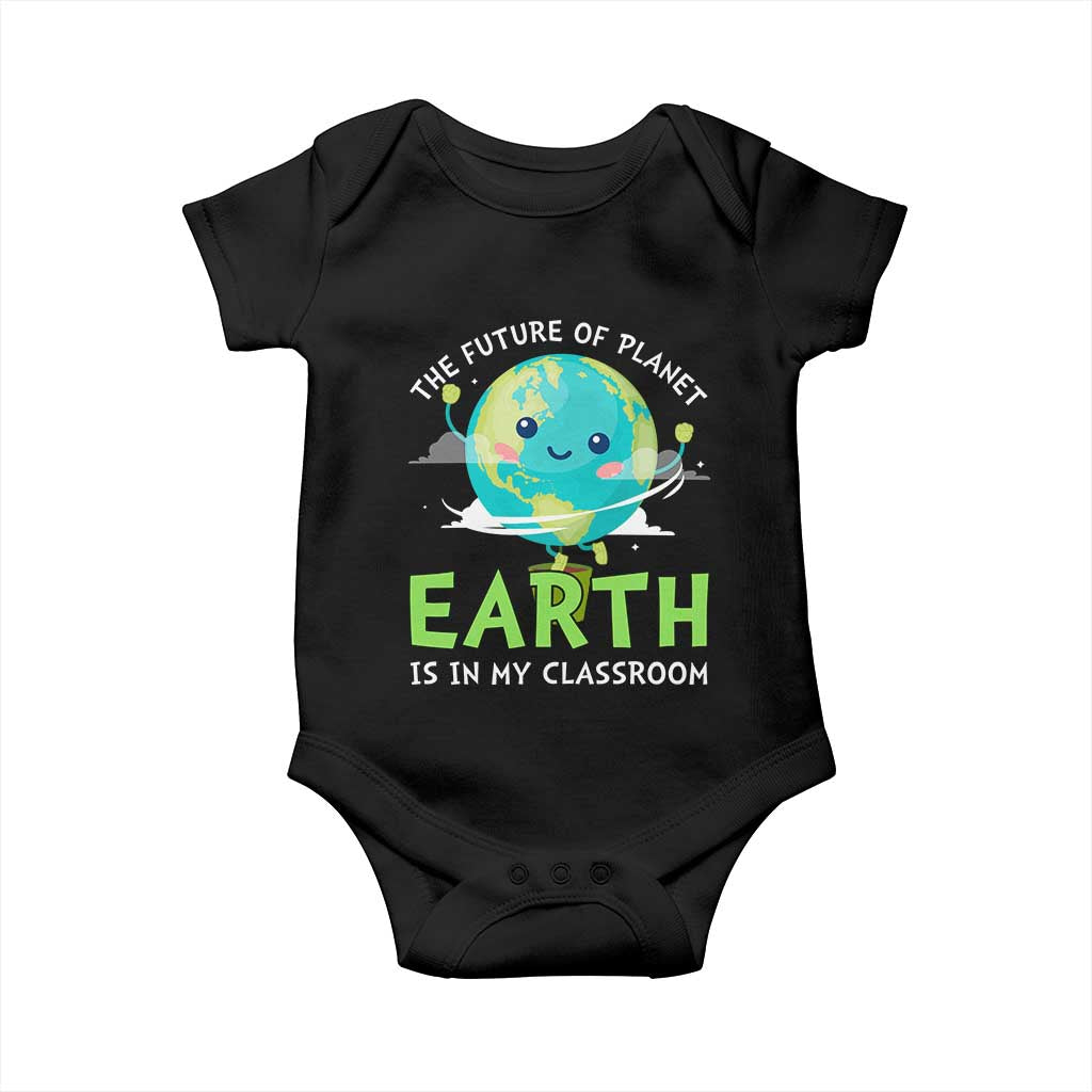 Earth Day Teachers Baby Onesie Funny Classroom TS10 Black Print Your Wear
