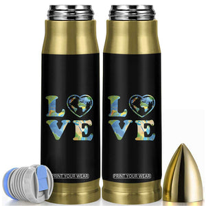 Earth Day Bullet Tumbler Heart Environmental Nature Recycling Lovers TS10 Black Print Your Wear