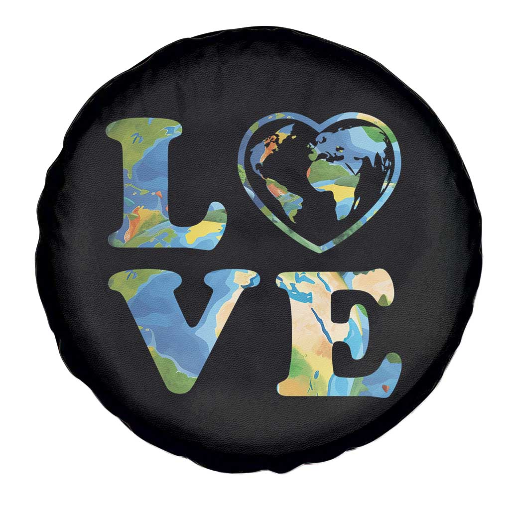 Earth Day Spare Tire Cover Heart Environmental Nature Recycling Lovers TS10 Print Your Wear