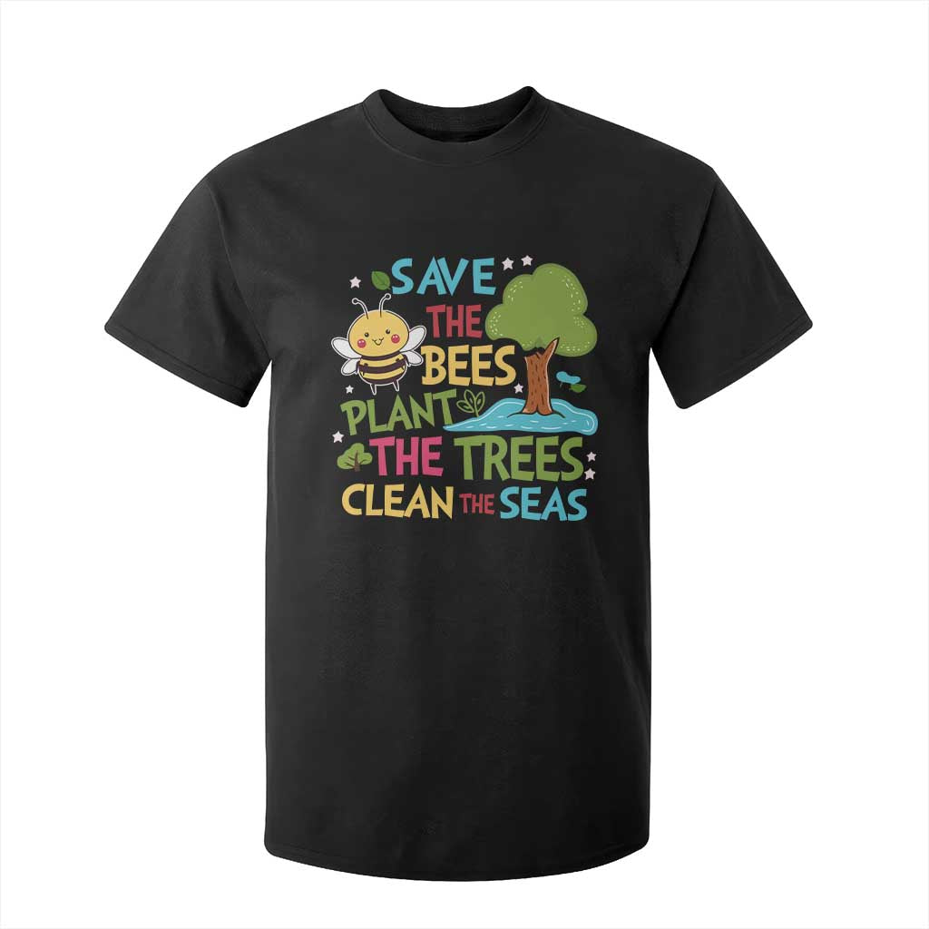 Earth Day T Shirt For Kid Funny Awesome Environmental Nature Recycling TS10 Black Print Your Wear