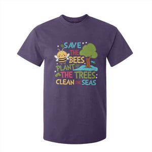 Earth Day T Shirt For Kid Funny Awesome Environmental Nature Recycling TS10 Purple Print Your Wear