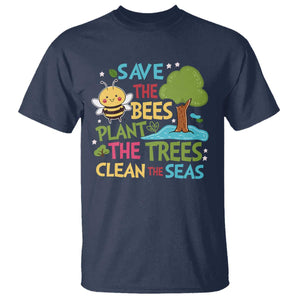 Earth Day T Shirt Funny Awesome Environmental Nature Recycling TS10 Navy Print Your Wear