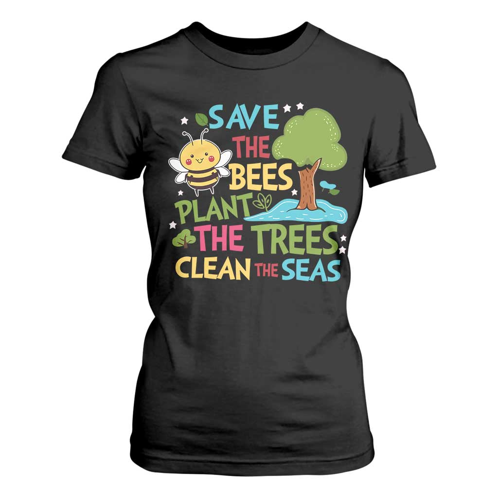 Earth Day T Shirt For Women Funny Awesome Environmental Nature Recycling TS10 Black Print Your Wear