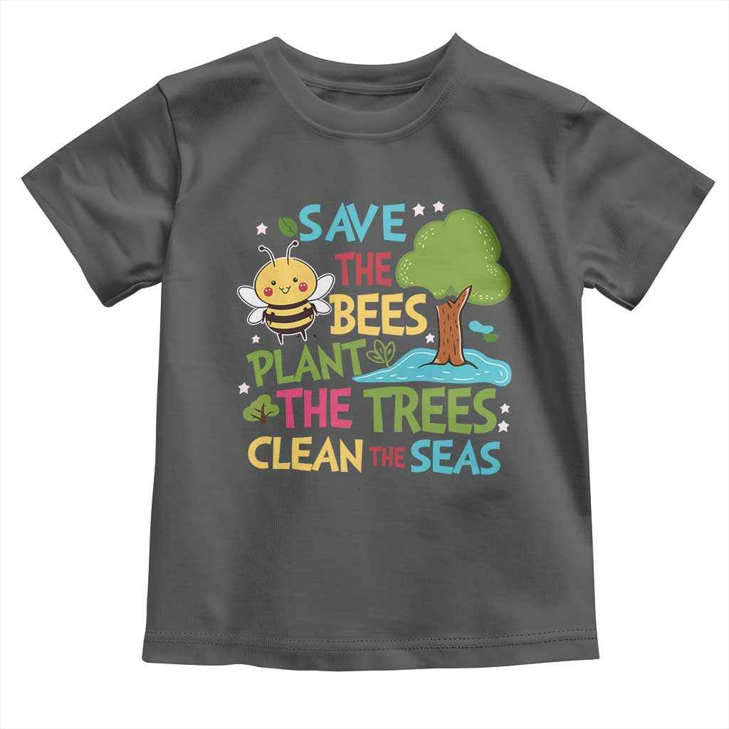 Earth Day Toddler T Shirt Funny Awesome Environmental Nature Recycling TS10 Dark Heather Print Your Wear