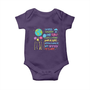 Earth Day Baby Onesie Unless Someone Like You Cares A Whole Awful Lot TS10 Purple Print Your Wear