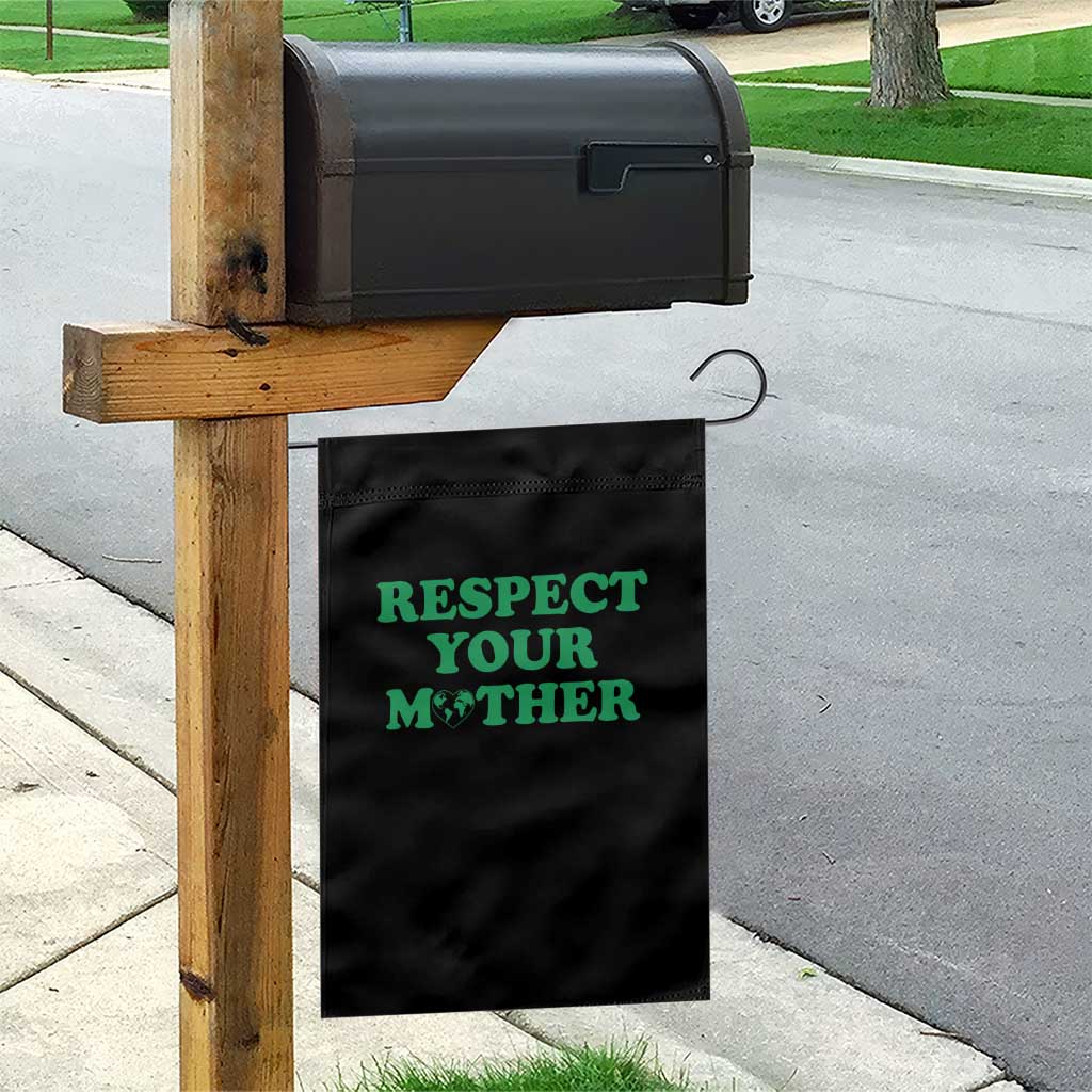 Earth Day Garden Flag Respect Your Mother Environmental Recycling TS10 Print Your Wear