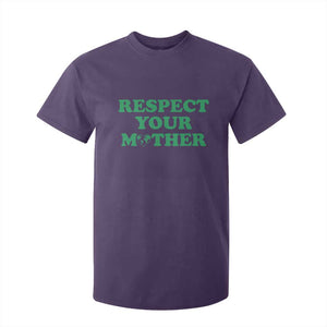 Earth Day T Shirt For Kid Respect Your Mother Environmental Recycling TS10 Purple Print Your Wear