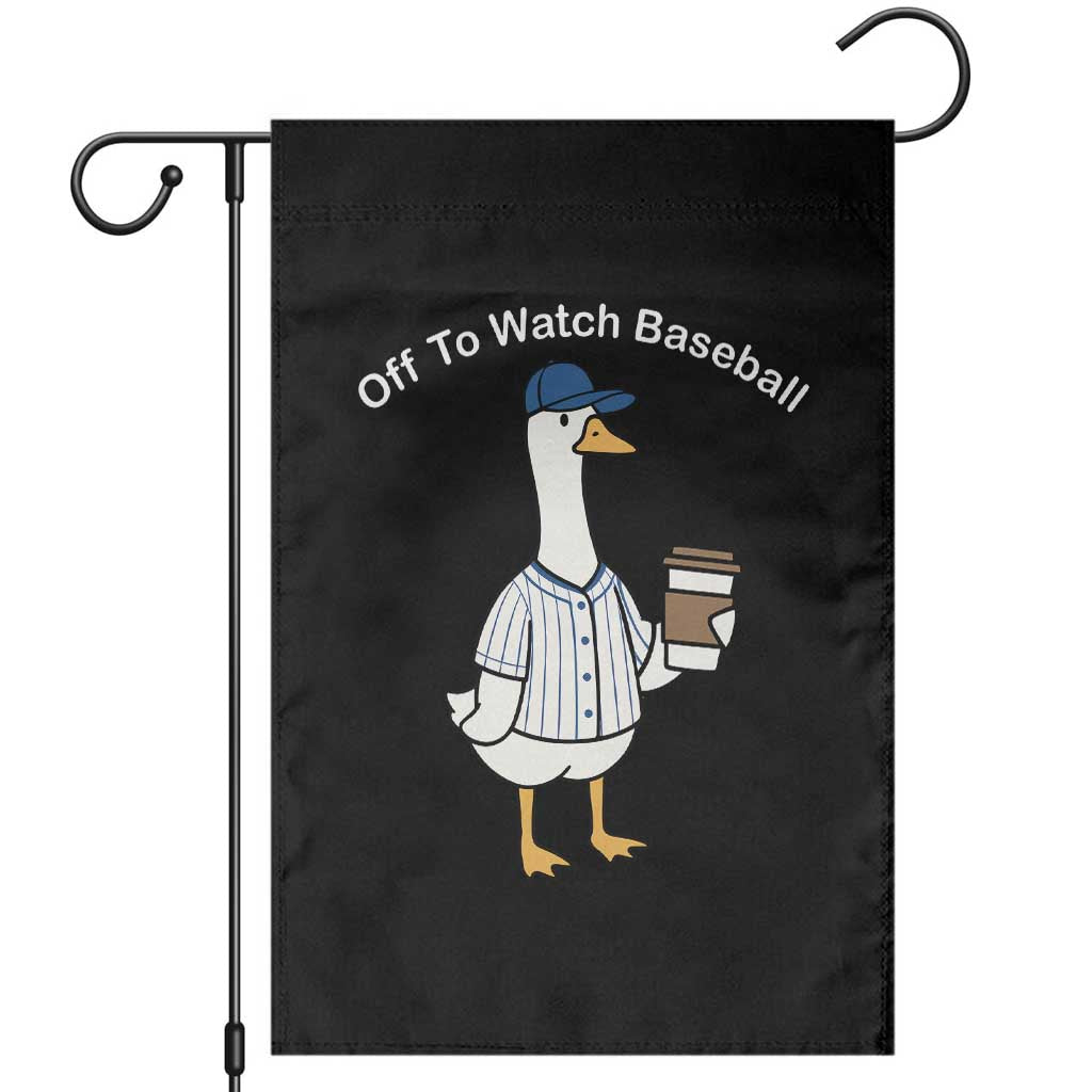 Funny Baseball Mom Goose Garden Flag Funny Sports Game Day TS10 Black Print Your Wear