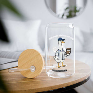 Funny Baseball Mom Goose Glass Can Funny Sports Game Day TS10 Print Your Wear