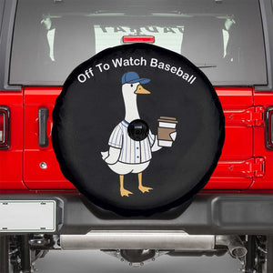 Funny Baseball Mom Goose Spare Tire Cover Funny Sports Game Day TS10 Black Print Your Wear