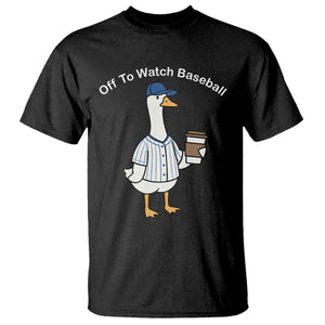 Funny Baseball Mom Goose T Shirt Funny Sports Game Day TS10 Black Print Your Wear
