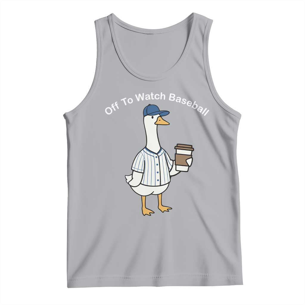 Funny Baseball Mom Goose Tank Top Funny Sports Game Day TS10 Athletic Heather Print Your Wear
