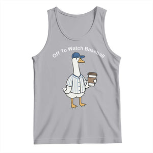 Funny Baseball Mom Goose Tank Top Funny Sports Game Day TS10 Athletic Heather Print Your Wear