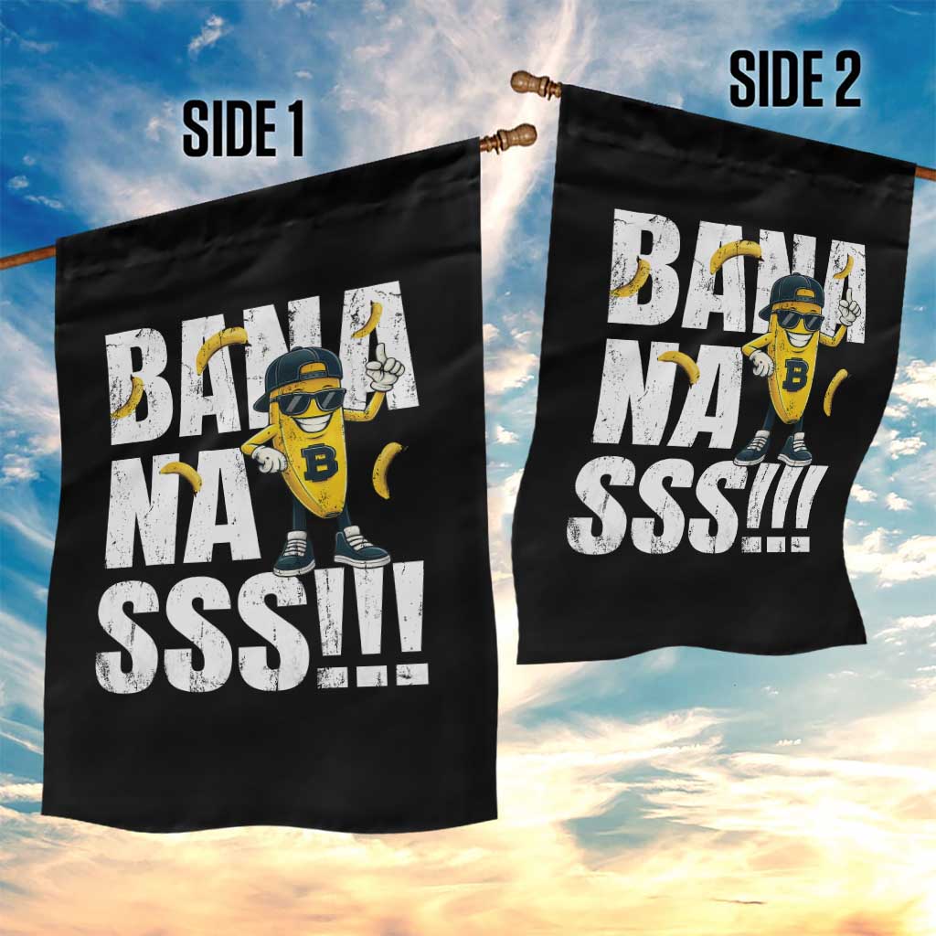 Banana Lovers Garden Flag Funny Bananas Vintage Style TS10 Print Your Wear