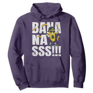 Banana Lovers Hoodie Funny Bananas Vintage Style TS10 Purple Print Your Wear
