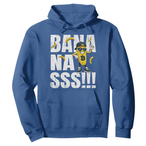Banana Lovers Hoodie Funny Bananas Vintage Style TS10 Royal Blue Print Your Wear