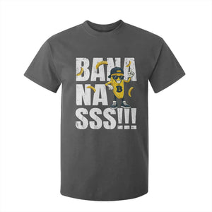 Banana Lovers T Shirt For Kid Funny Bananas Vintage Style TS10 Dark Heather Print Your Wear