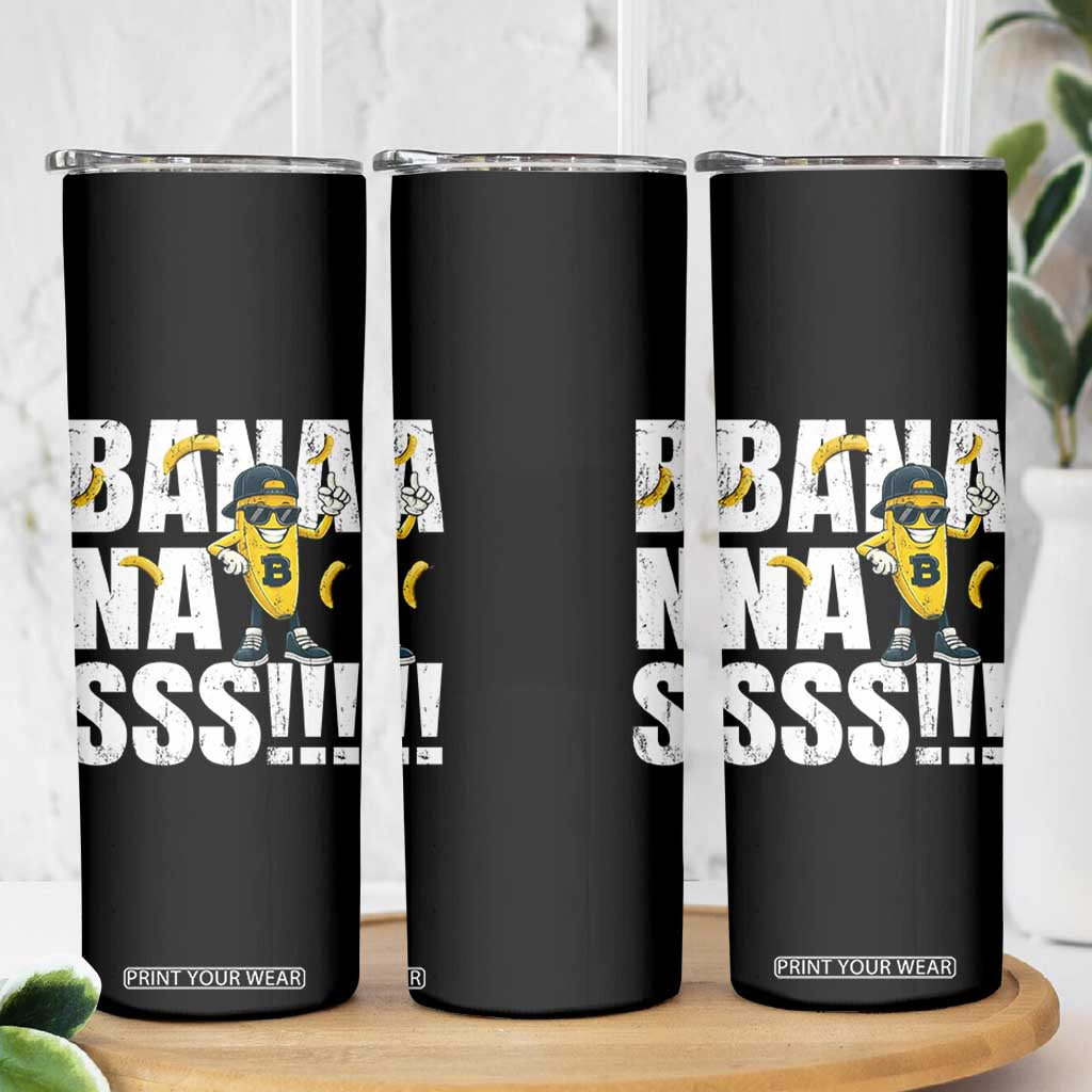 Banana Lovers Skinny Tumbler Funny Bananas Vintage Style TS10 Print Your Wear