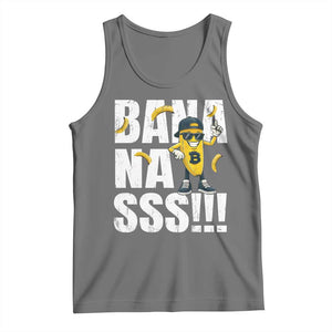 Banana Lovers Tank Top Funny Bananas Vintage Style TS10 Black Heather Print Your Wear