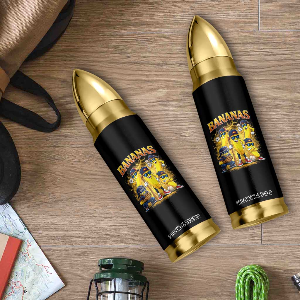 Funny Bananas Bullet Tumbler Lets Go Banana Cute Banana Lovers Bootleg TS10 Print Your Wear
