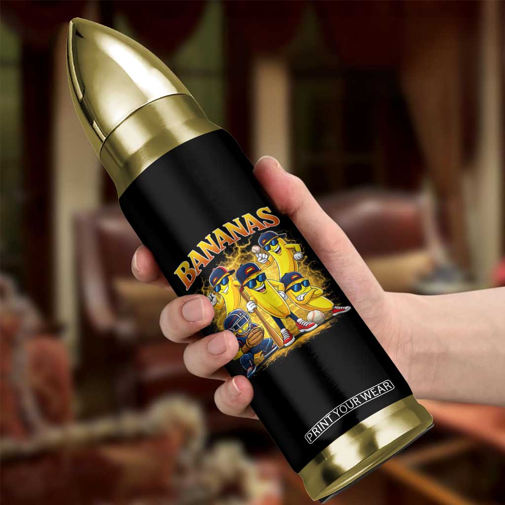 Funny Bananas Bullet Tumbler Lets Go Banana Cute Banana Lovers Bootleg TS10 Print Your Wear