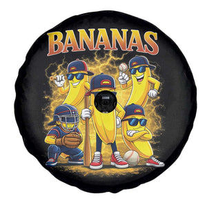 Funny Bananas Spare Tire Cover Lets Go Banana Cute Banana Lovers Bootleg TS10 Print Your Wear
