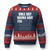PHD Graduation Ugly Christmas Sweater Girls Just Wanna Have Funding For Scientific Research TS10 Navy Red Print Your Wear