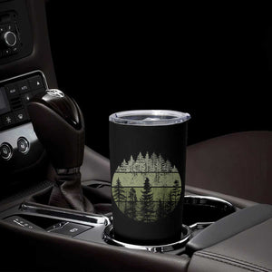 Retro Forest Trees Outdoors Nature Tumbler Cup Vintage Wildlife TS10 Print Your Wear