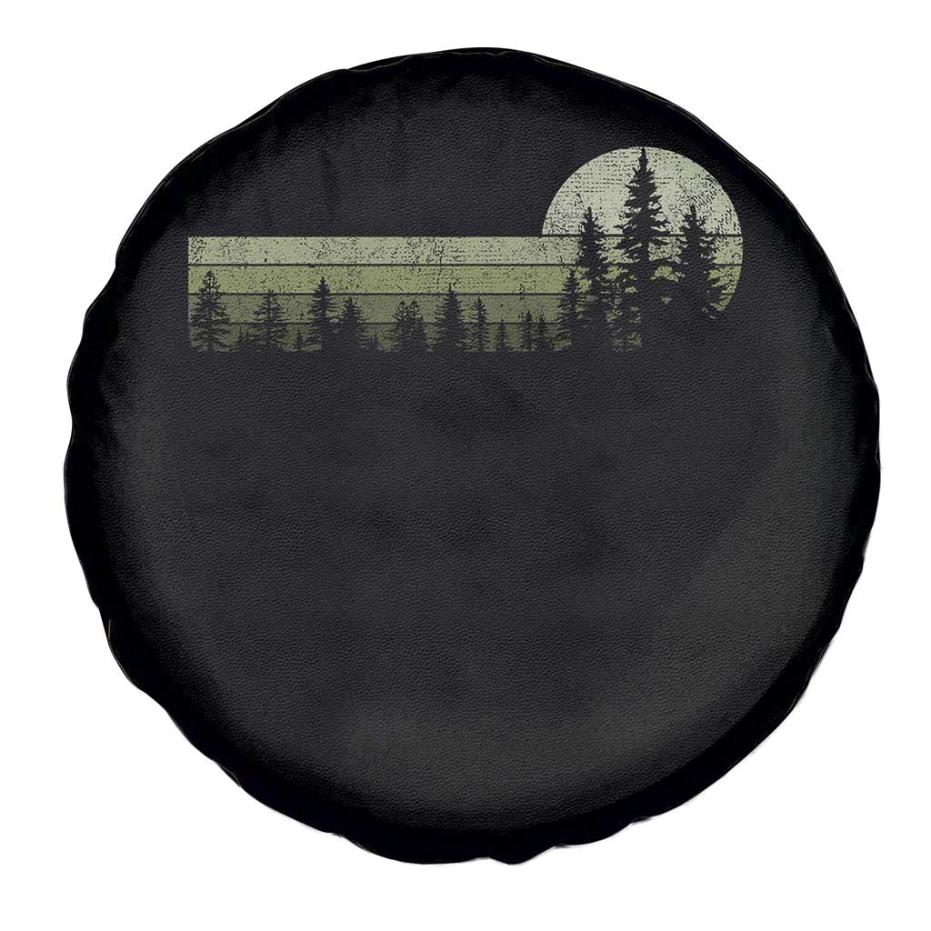 Trees Wildlife Nature Vintage Forest Spare Tire Cover TS10 Print Your Wear