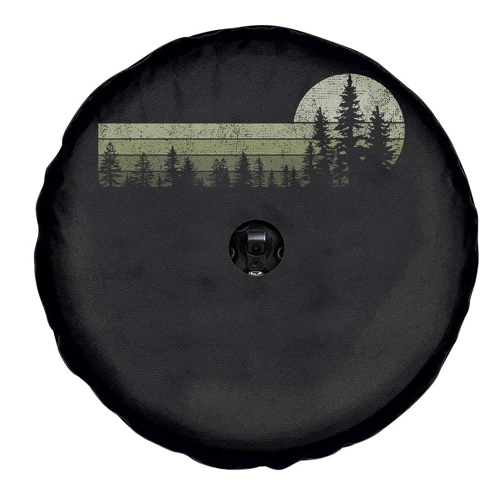 Trees Wildlife Nature Vintage Forest Spare Tire Cover TS10 Print Your Wear