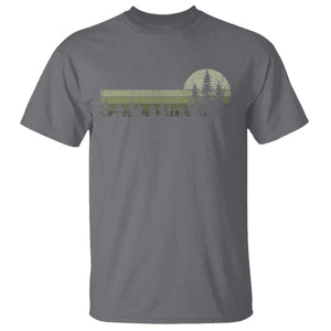 Trees Wildlife Nature Vintage Forest T Shirt TS10 Charcoal Print Your Wear
