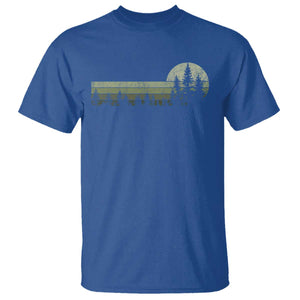 Trees Wildlife Nature Vintage Forest T Shirt TS10 Royal Blue Print Your Wear