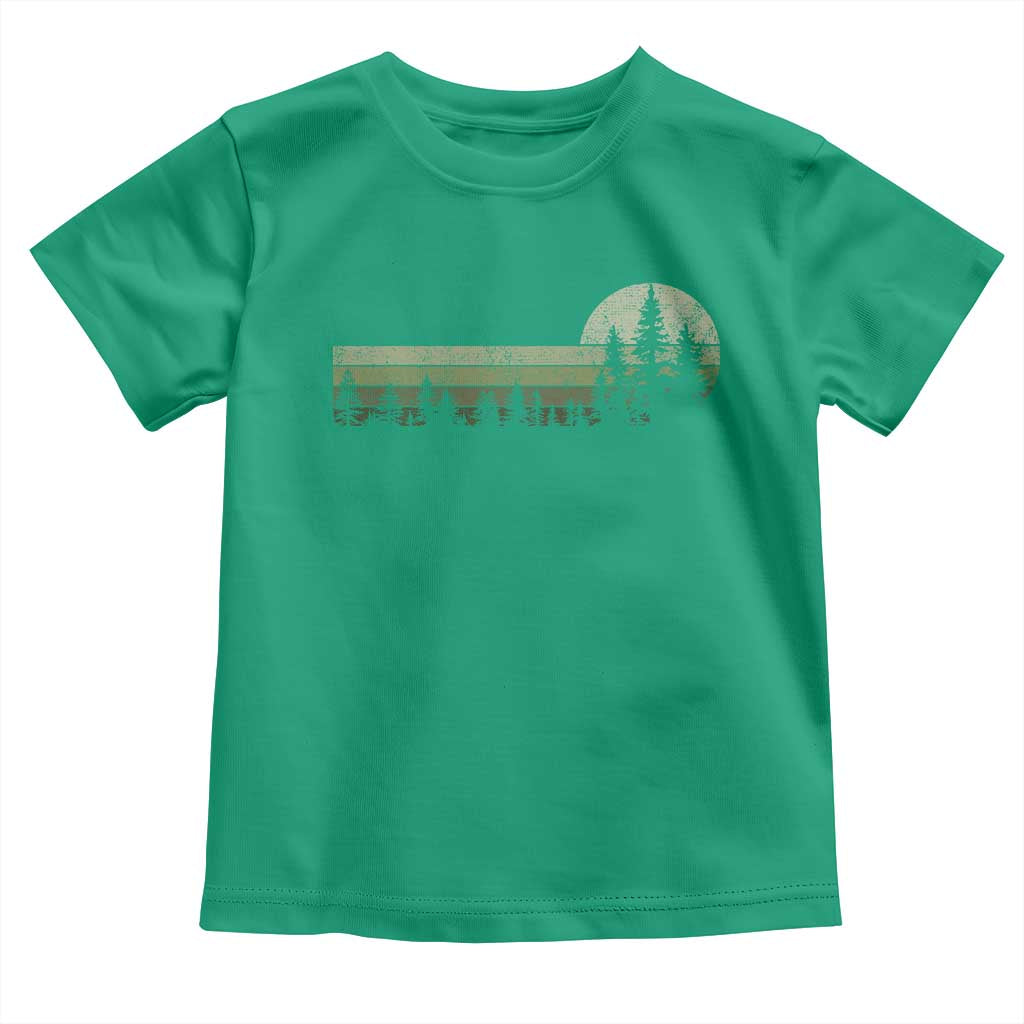 Trees Wildlife Nature Vintage Forest Toddler T Shirt TS10 Irish Green Print Your Wear