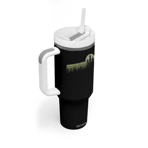 Trees Wildlife Nature Vintage Forest Tumbler With Handle TS10 Print Your Wear