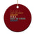 Retro Cory Booker Quotes Ceramic Ornament This is a Right or Wrong Moment Subtle FDT - Print Your Wear