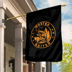 Master Baiter Garden Flag Retro Bass Fishing Funny Fisher Fish Fisherman TS10 Print Your Wear