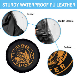 Master Baiter Spare Tire Cover Retro Bass Fishing Funny Fisher Fish Fisherman TS10 Print Your Wear