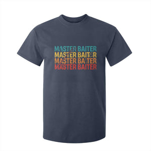 Master Baiter T Shirt For Kid Retro Bass Fishing Funny Fish Fisherman TS10 Navy Print Your Wear