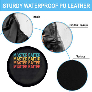 Master Baiter Spare Tire Cover Retro Bass Fishing Funny Fish Fisherman TS10 Print Your Wear